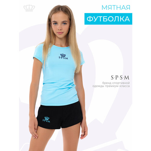 фото Футболка s.p.s.m. спорт, размер m, голубой