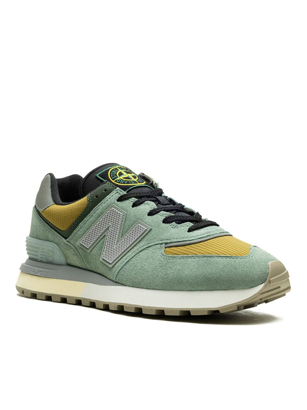 Кроссовки New Balance 574, размер 4,5 US, зелeный — фото 1