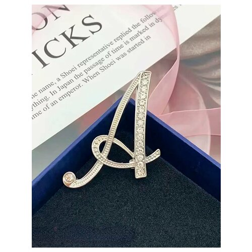 Брошь Kazan Trade, серебристый