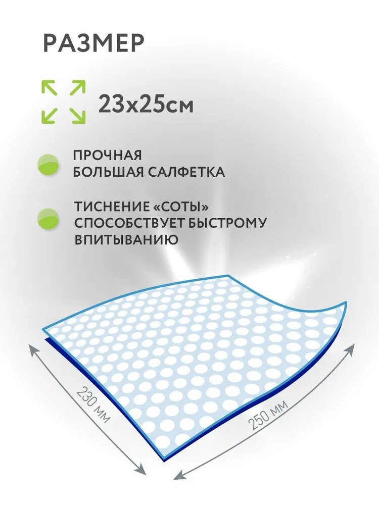 Изображение Влажные салфетки White Whale 80 шт для ухода за лежачими больными