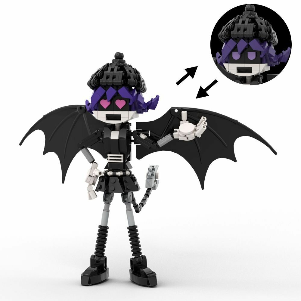 Конструктор детский игрушка MOC Фигурк Murder Drones Uzi Дроны-убийцы, Подарок на день рождения для мальчиков и девочек, Хэллоуин украшение — фото 1