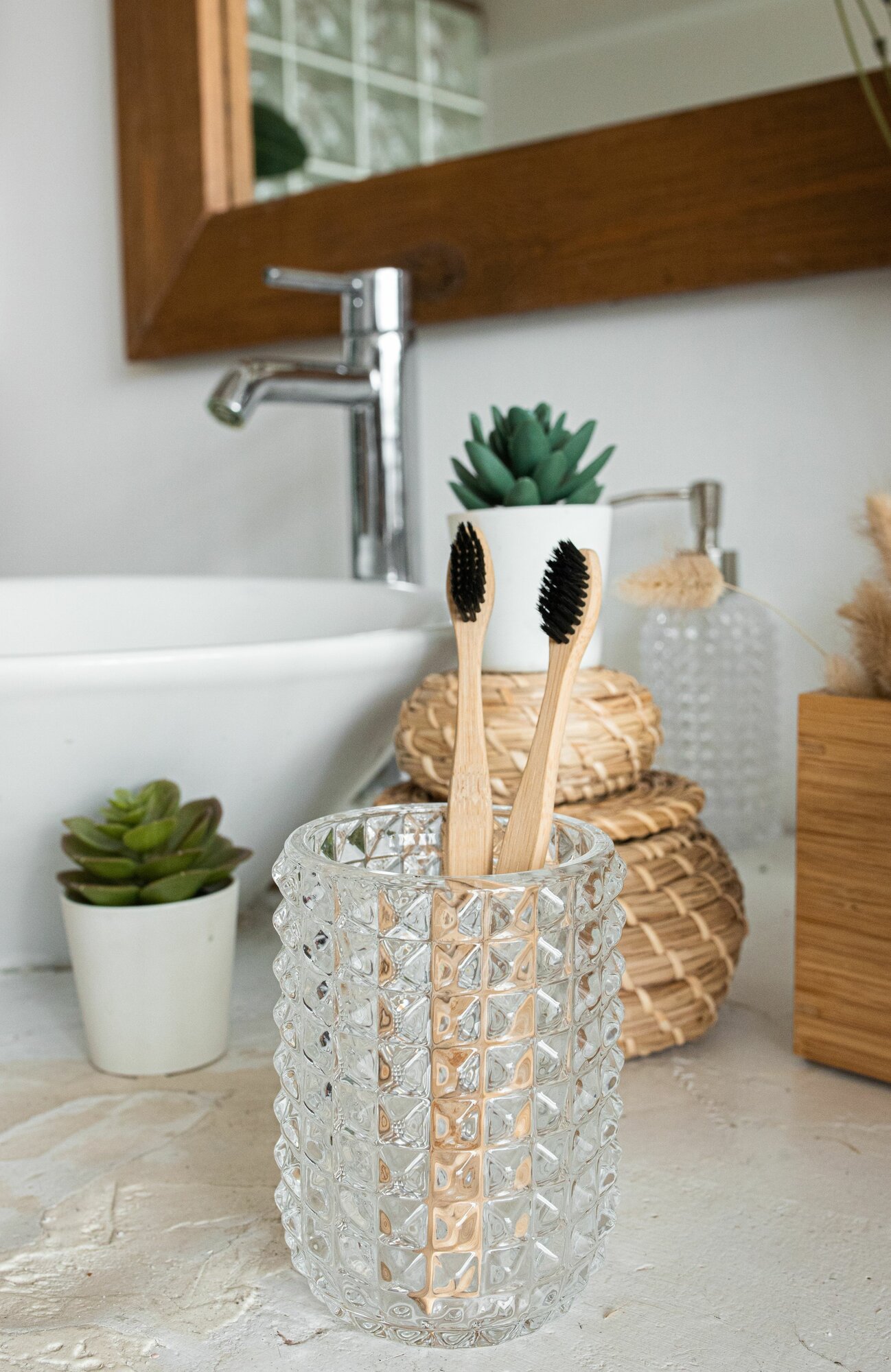 PROFFI HOME Стакан для зубных щеток  Glass   стекло