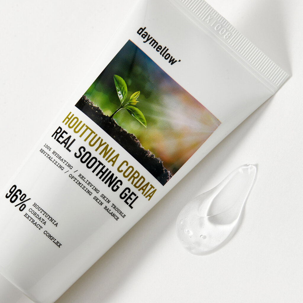 Успокаивающий гель Daymellow, для лица, тела, с экстрактом хауттюйнии — фото 1