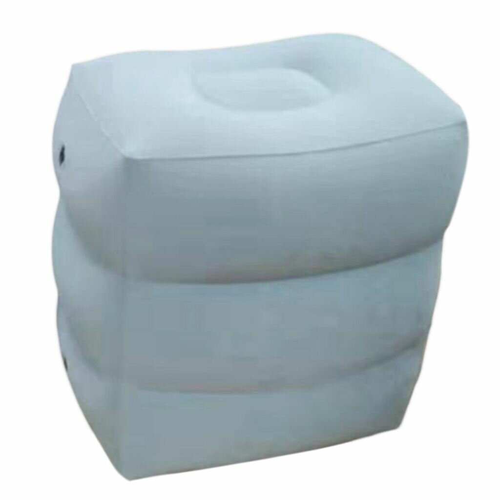 Модная мягкая подушка для ног 30x30x43 см-38x30x43 см-белый