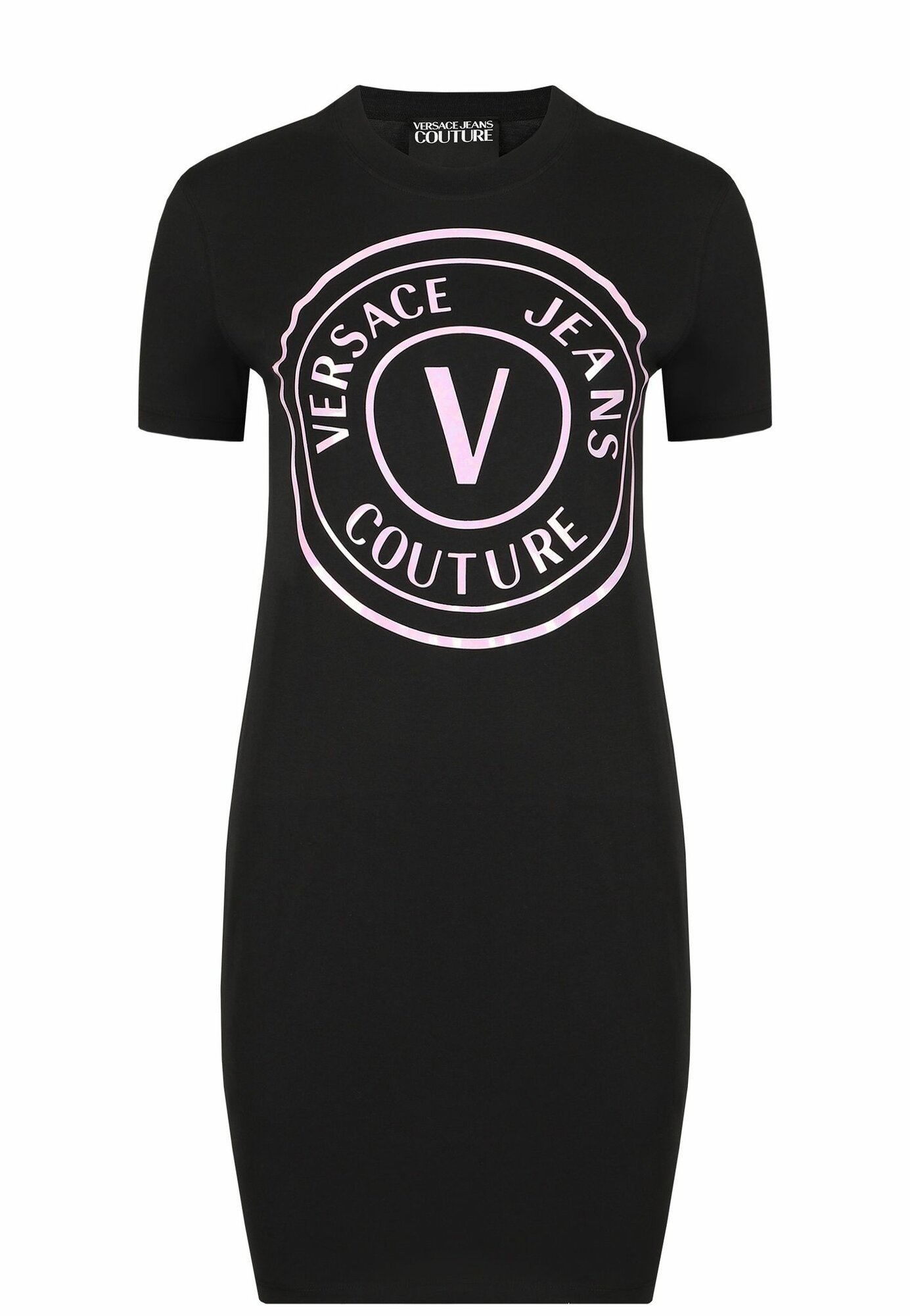 Платье Versace Jeans Couture Весна-лето 2025, размер 40, черный