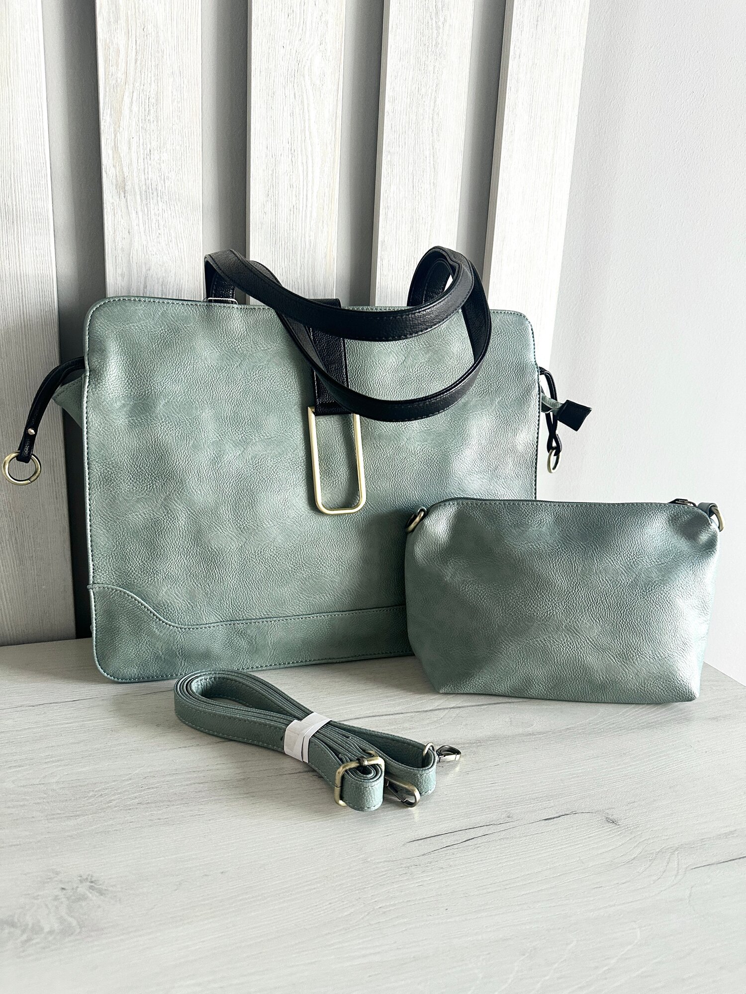 Сумка тоут INK Тоут, 2 шт., ментоловый — фото 1