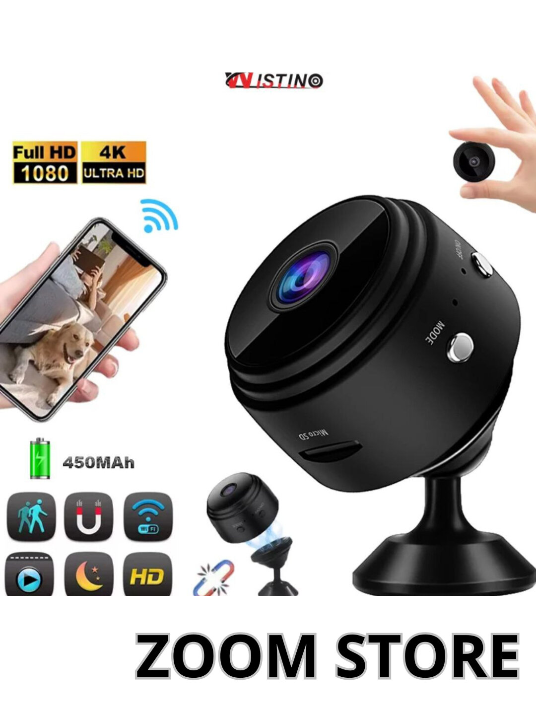 Мини-камера A9 с Wi-Fi — фото 1