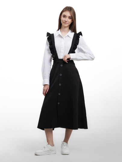 Платье , размер 42, темно-синий — фото 1