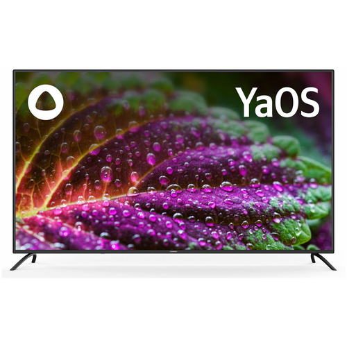 Телевизор STARWIND 65 SW-LED65UG402 Smart YaOS телевизор led hyundai 75 h led75bu7005 yaos frameless черный 4k ultra hd 60hz dvb t dvb t2 dvb c dvb s dvb s2 usb wifi smart tv