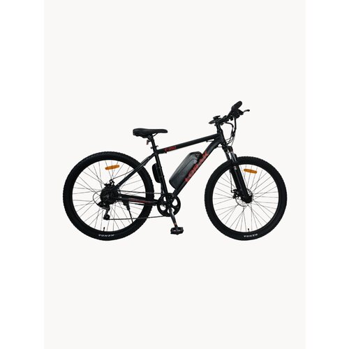 Электровелосипед LORAK E-350 Чёрный/Красный под рост 170-185 см