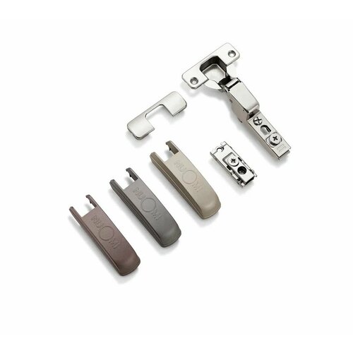 Петля мебельная Nuomi с прямой ответной планкой 105 градусов, Вкладная