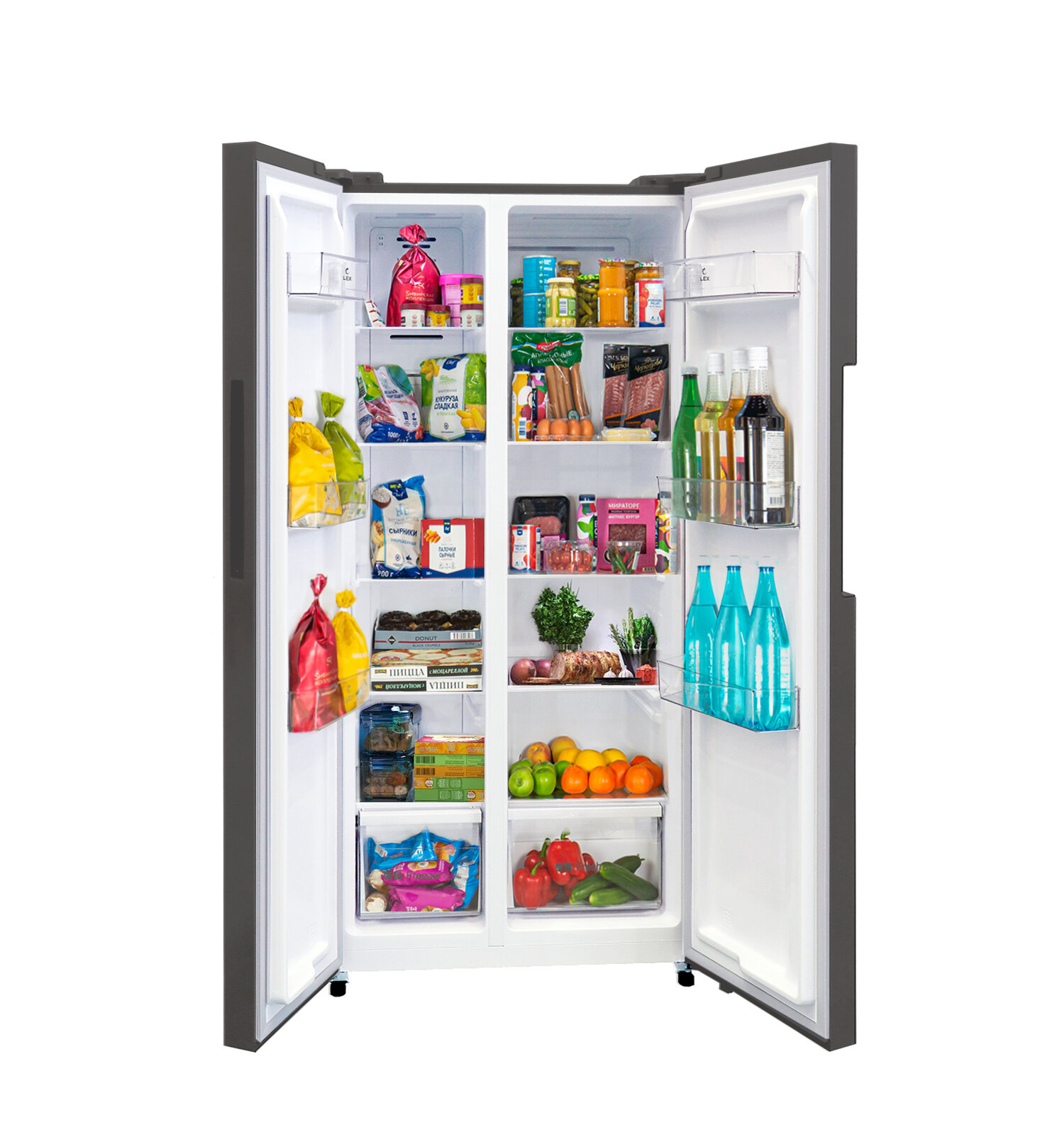 Отдельностоящий двухкамерный холодильник LEX - фото №9