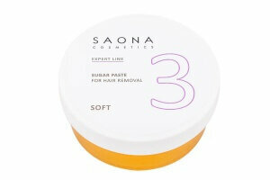 Паста для шугаринга №3 Мягкая (SOFT) SAONA Cosmetics Expert Line, 200 гр