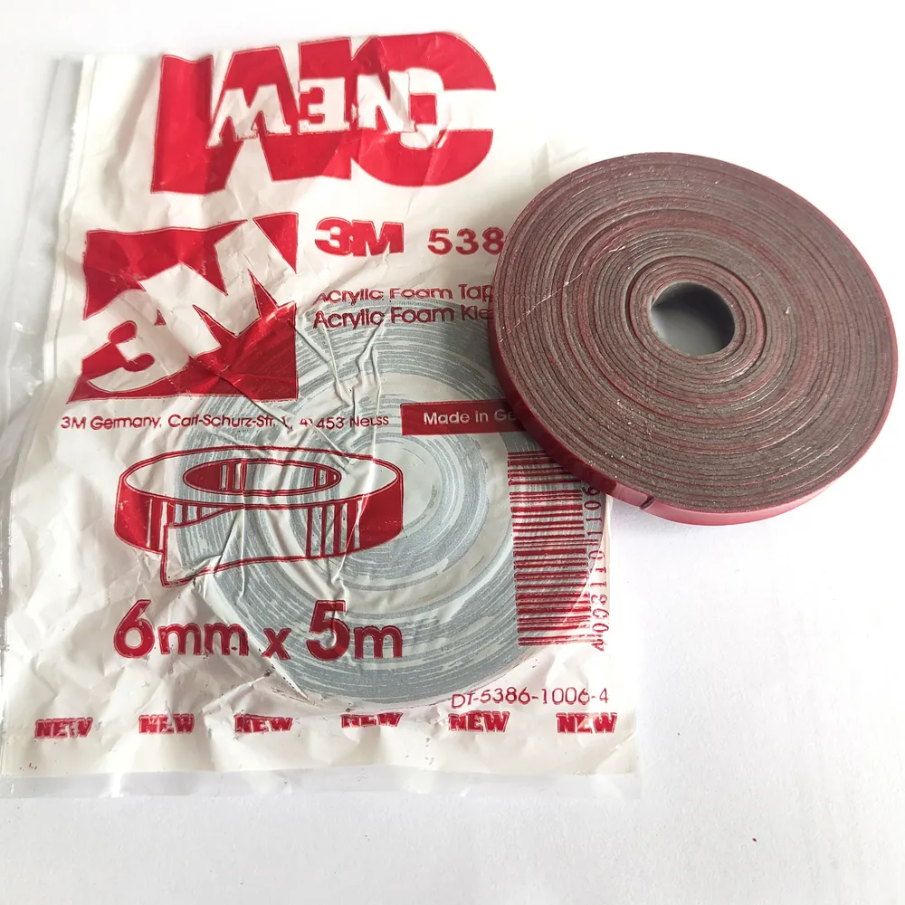 фото Скотч двусторонний 3М для авто 6мм х 5м