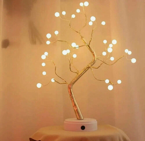 Светильник декоративный Светодиодный настольный светильник / светящееся дерево, украшение для спальни