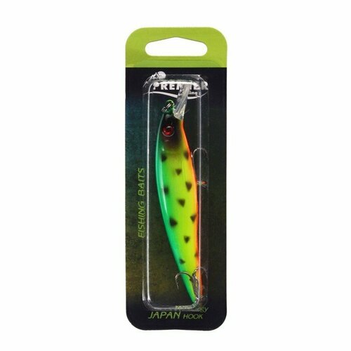 плоскогубцы рыболовные premier fishing 18 см pr p x41 Воблер PREMIER X-Point, 9.8 см, 12 г, минноу, плавающий (0.7-1.8 м), цвет 003/1 (PR-XP98-003/1) (комплект из 4 шт)