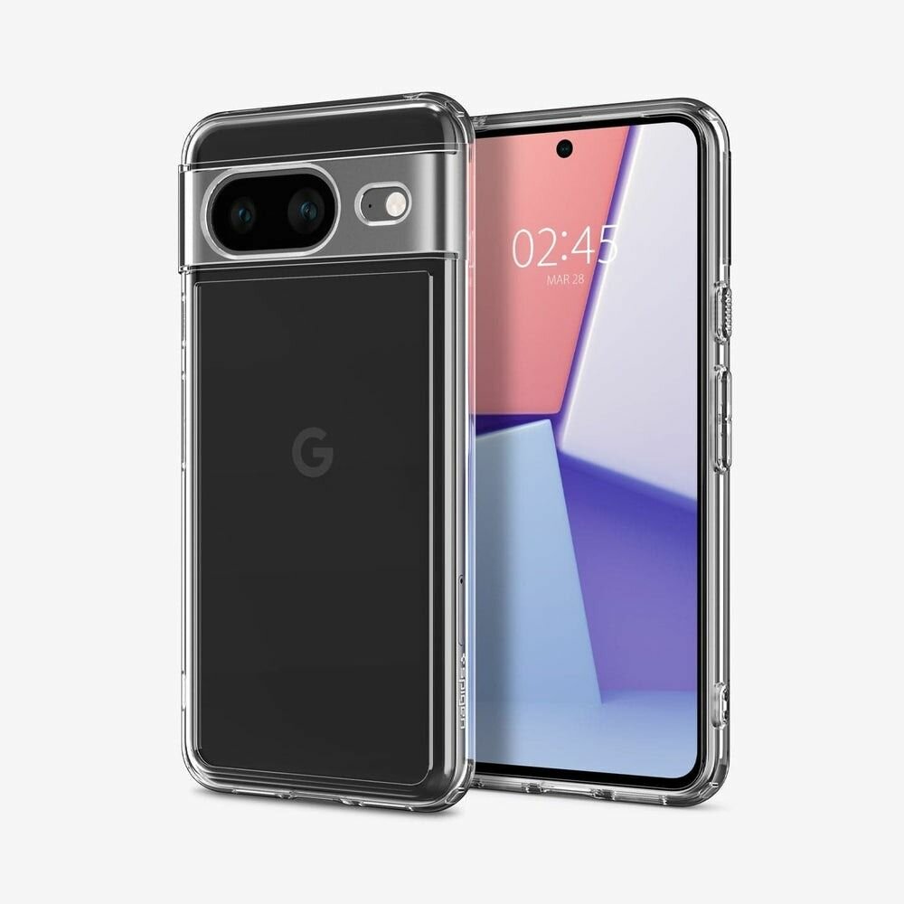 Чехол Spigen Ultra Hybrid для Google Pixel 8 - Crystal Clear