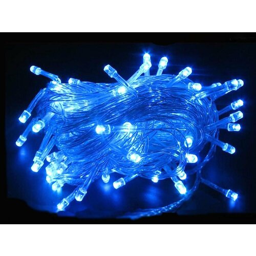 Гирлянда "Нить", ламп, 160 LED, , 9 м синий