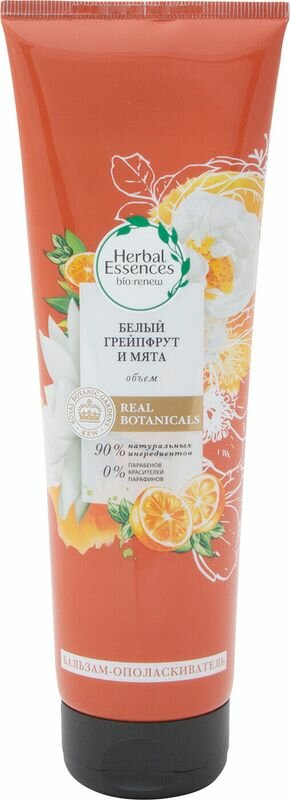 Бальзам-ополаскиватель Herbal Essences Белый грейпфрут и мята, 275 мл - фото №16