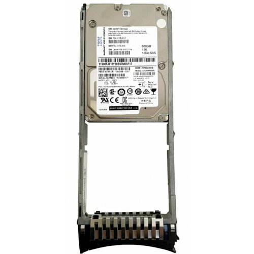 Жесткий диск IBM 01EJ012 600Gb 15000 SAS 25 HDD 12146000₽