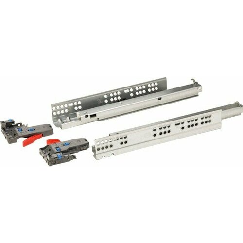 Направляющая шариковая STARFIX скрытого типа 350 мм Clip-on push to open полного выдвижения 2 штуки (SMF-18051)