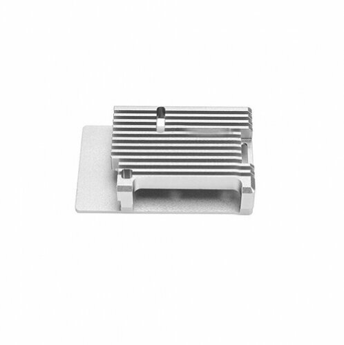 Корпус Qumo Aluminium Case for Raspberry Pi 4, silver - фото №5