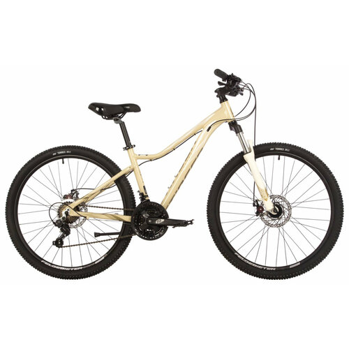 фото Женский велосипед stinger laguna evo 26" (2023) 15" бежевый (141-160 см)