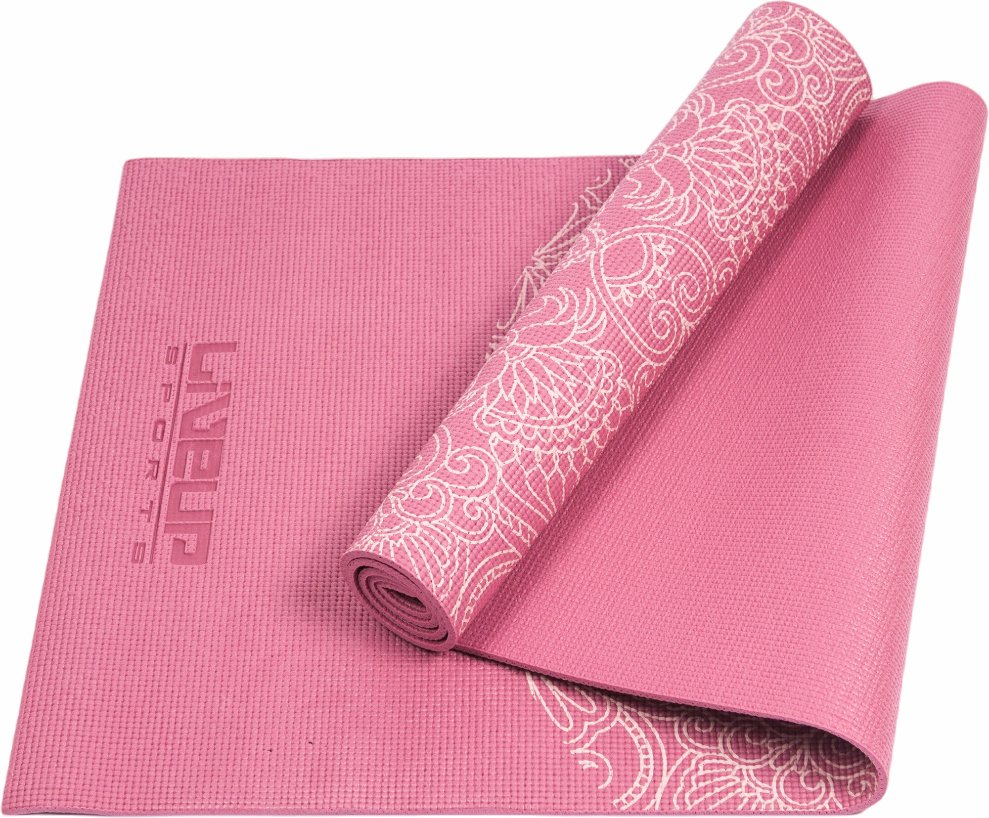 Мат для йоги LiveUp PRINTED YOGA MAT-RED Унисекс LS3231c-06r 173x61x06см