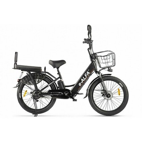Электровелосипед Eltreco GREEN CITY e-ALFA Fat Велогибрид GREEN CITY e-ALFA Fat Черный 022302-2160 8990000₽