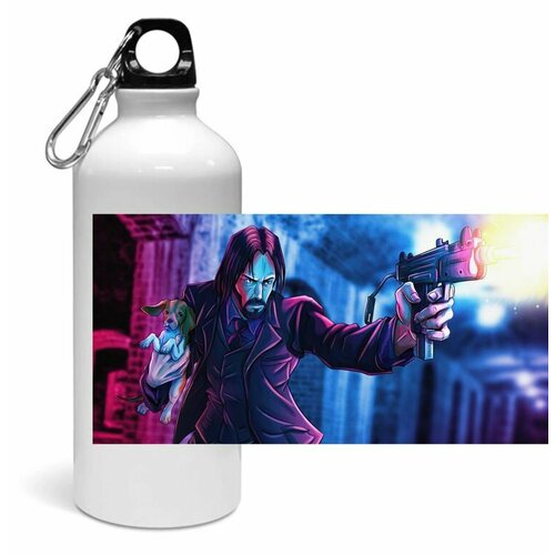 фото Спортивная бутылка джон уик № 8 bugrikshop