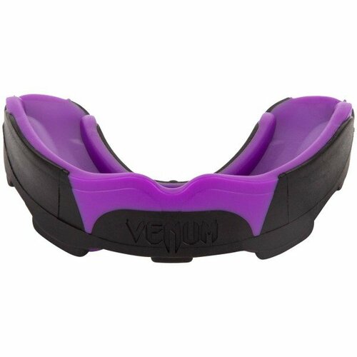 Капа боксерская Venum Predator Black/Purple Venum капа боксерская venum predator black purple взрослый размер