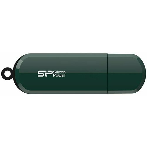 USB Flash накопитель 32Gb Silicon Power LuxMini 320 Green (SP032GBUF2320V1N) флешка криптекс ® compass lock 32 гб