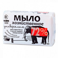 Мыло хозяйственное 72% 180г универсальное