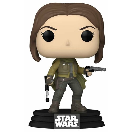 Фигурка Funko POP! Bobble: Джин Эрсо (Jyn Erso (Exc)) Звёздные войны: Сила Галактики (Star Wars Power of the Galaxy) ((555) 66344) 9,5 см