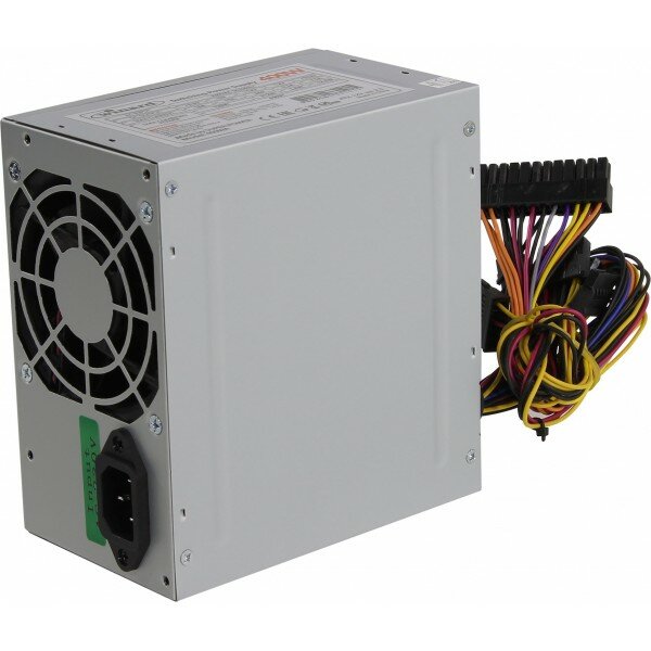 Блок питания Winard 450W (450wa12) Atx, 12cm fan, 20+4pin +4Pin, 2*SATA, 1*FDD, 2*IDE silver RTL 4 .