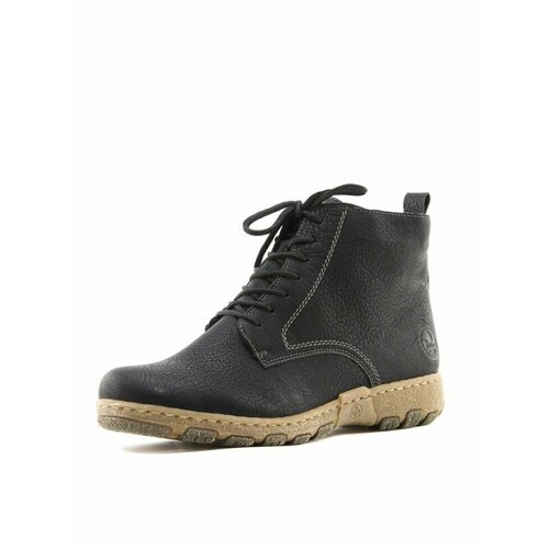 фото Ботинки rieker, размер 40, черный