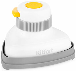 Ручной отпариватель Kitfort КТ-9131-1 бело-желтый
