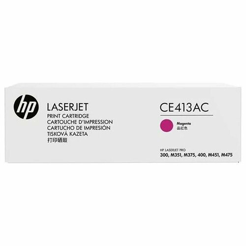 Картридж HP CE413AC (305A) пурпурный