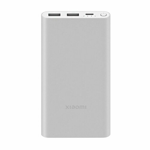 Xiaomi внешний аккумулятор Mi Power Bank 3 10000 mAh PB100DZM серебристый 141000₽