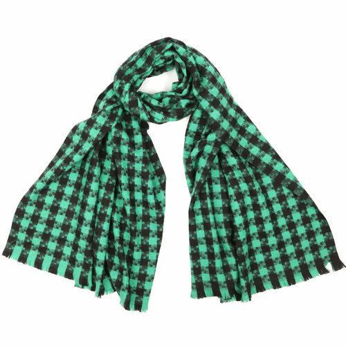 фото Шарф fabretti,175х65 см, one size, зеленый