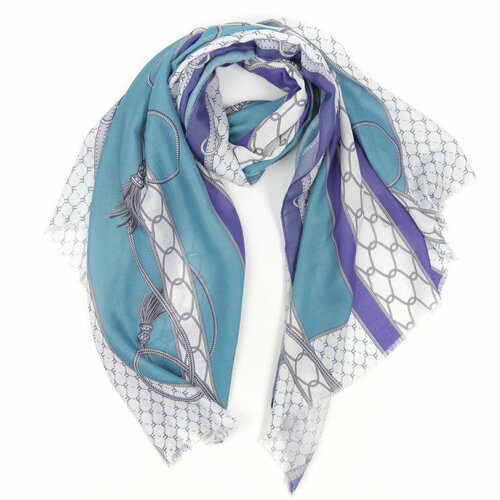 фото Шарф fabretti,180х90 см, one size, зеленый