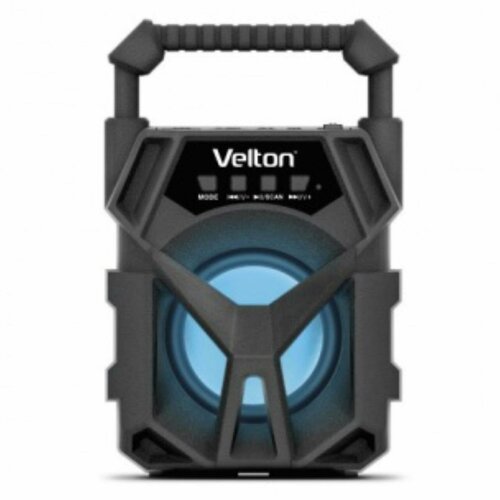 Портативная акустика Velton MX-3 5Вт BT50 USB SD FM LED подсветка ручка 99000₽