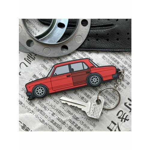 Брелок Resource Stickers для ключей, LADA, BMW, HONDA, TOYOTA / Resource Stickers, гладкая фактура, LADA (ВАЗ), красный, бордовый брелок resource stickers для ключей lada bmw honda toyota resource stickers гладкая фактура honda розовый