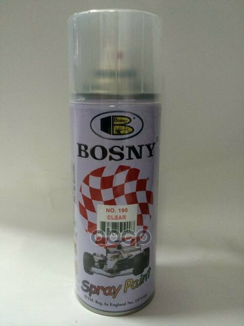 BOSNY 190 ак гянцевый акриовый аэрозоь 400м BOSNY