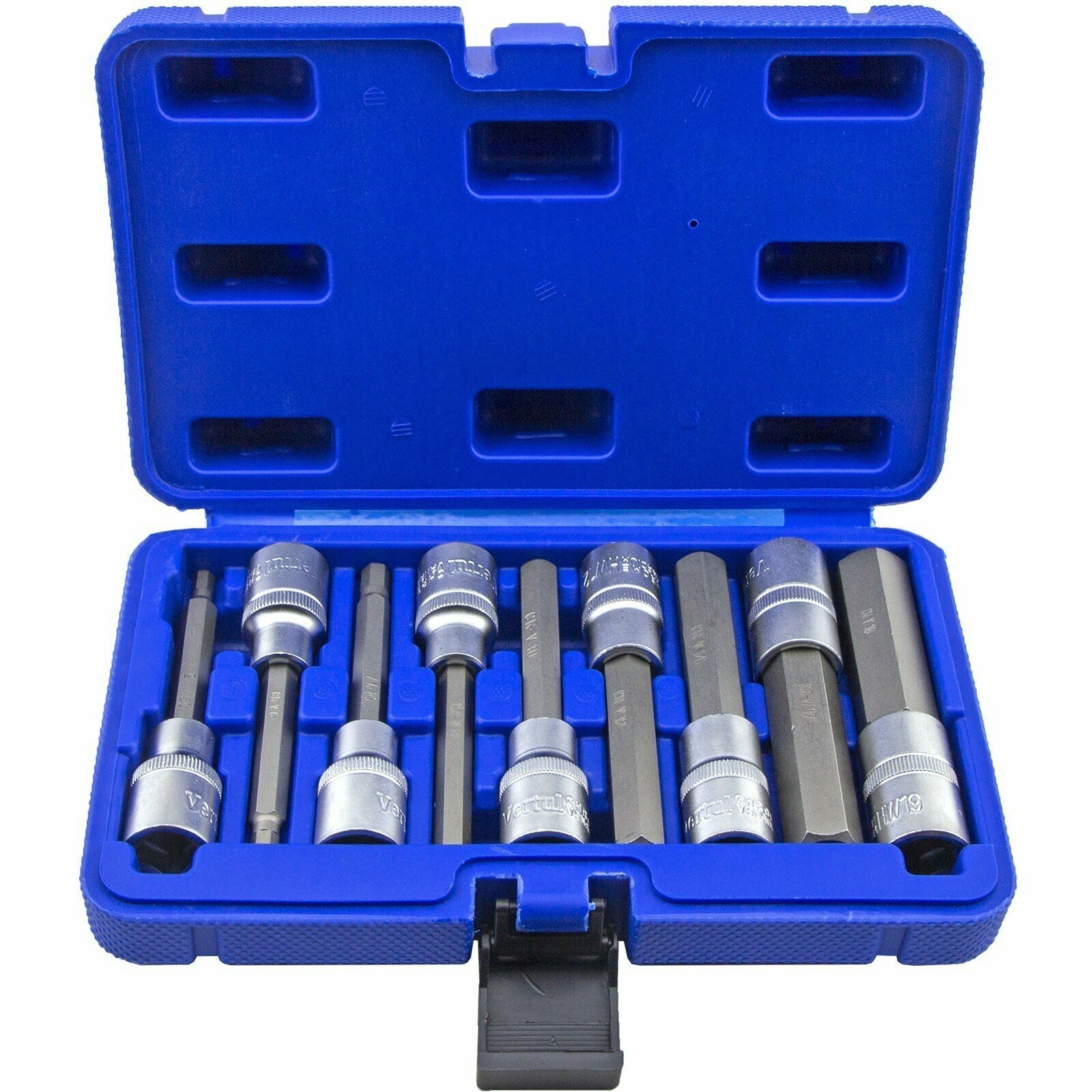 VR50194 VR50194 Набор головок 1/2" со вставкой шестигранной, длина 100 мм, 9пр.