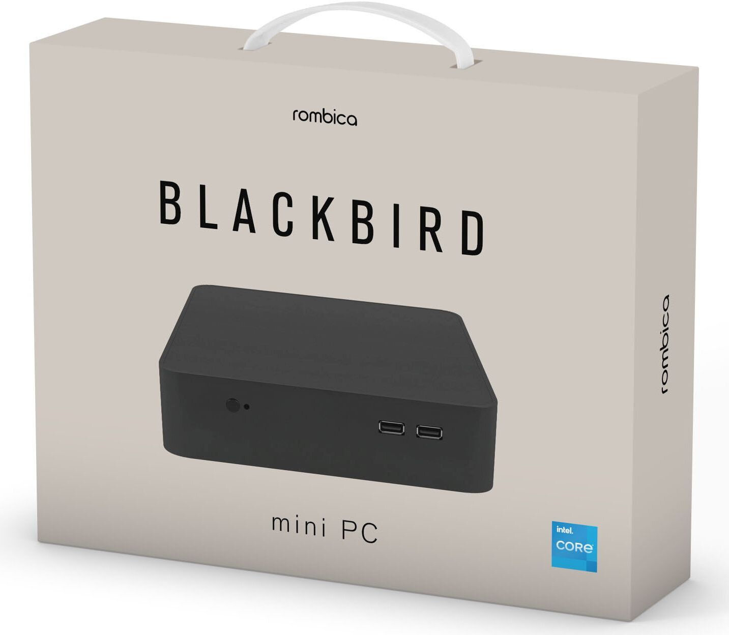 Неттоп Rombica Blackbird i5 HT124H165P, Intel Core i5 12450H, DDR4 16ГБ, SSD 512ГБ, Intel UHD Graphics, Windows 10 Professional, черный (pcmi-0341)