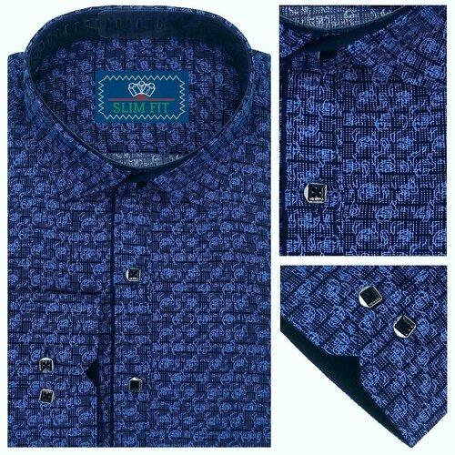 фото Рубашка moutain power, размер xl, синий