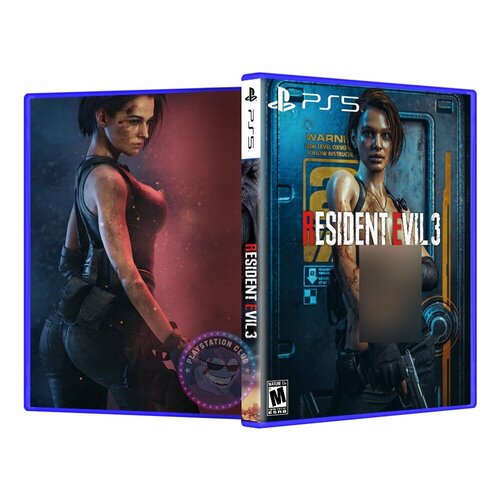 Эксклюзивная обложка PS5 для Resident evil 3 №4