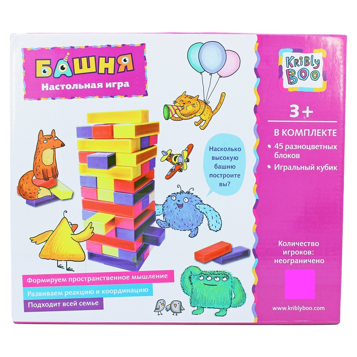 Настольная игра "Башня" (68097) - фото №6