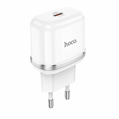 Блок питания сетевой 1 Type-C HOCO N24 Vicnarious 3000mA 20Вт QC30 PD цвет белый 57900₽